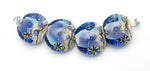 grace lampwork beads artisan handmade glass beads SRA