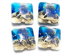 grace lampwork beads artisan handmade glass beads SRA