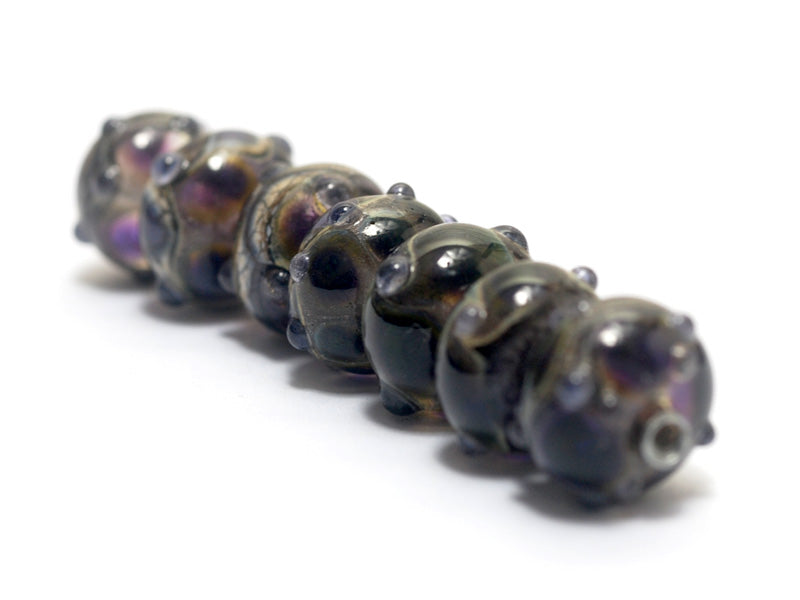 grace lampwork beads artisan handmade glass beads SRA