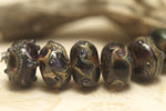 grace lampwork beads artisan handmade glass beads SRA