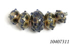 grace lampwork beads artisan handmade glass beads SRA