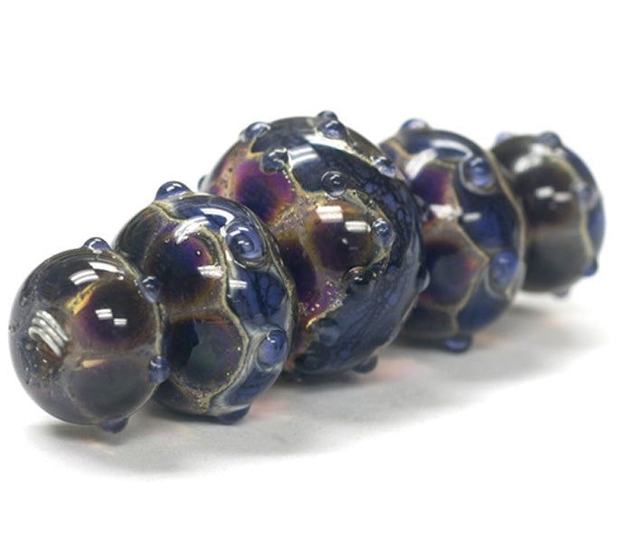 grace lampwork beads artisan handmade glass beads SRA