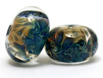 grace lampwork beads artisan handmade glass beads SRA