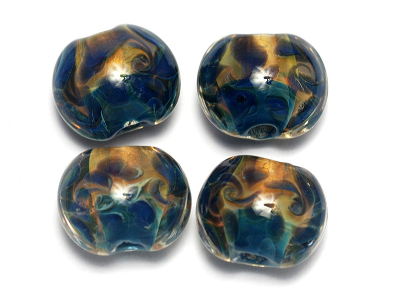 grace lampwork beads artisan handmade glass beads SRA