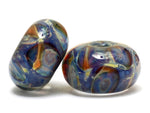 grace lampwork beads artisan handmade glass beads SRA