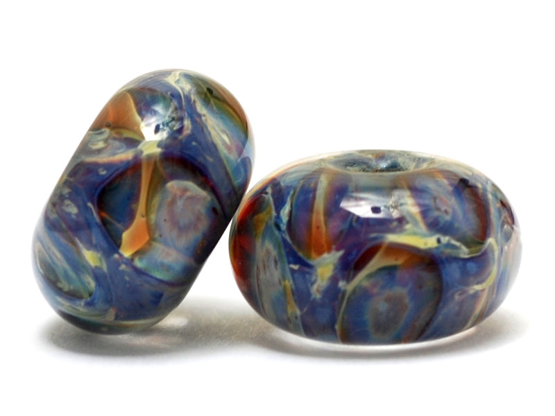 grace lampwork beads artisan handmade glass beads SRA