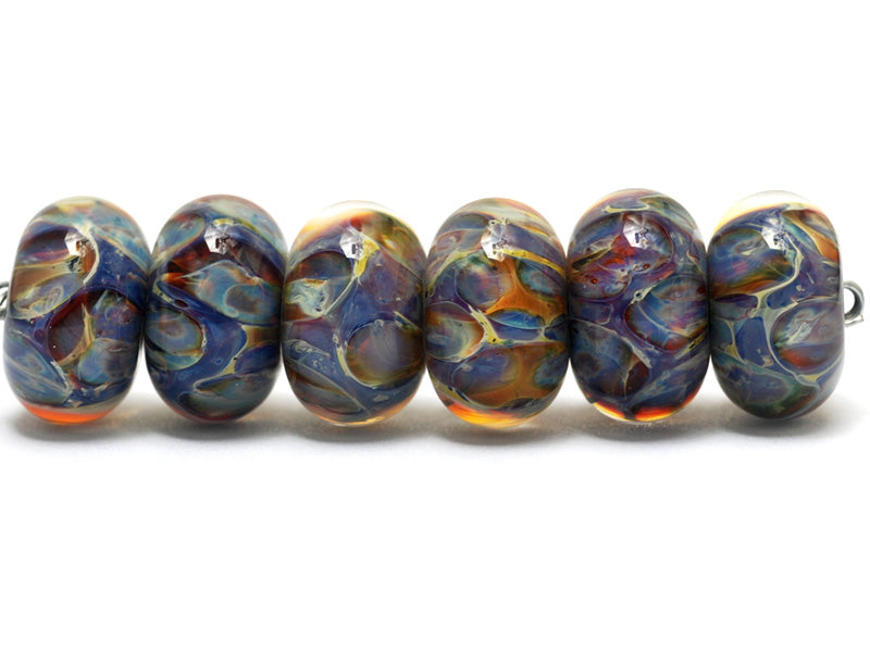 grace lampwork beads artisan handmade glass beads SRA