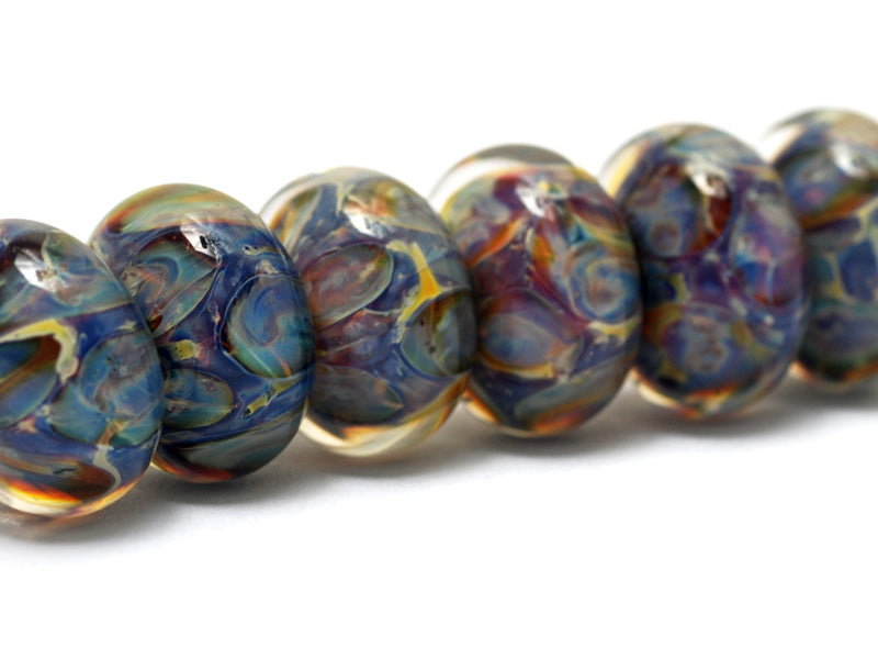 grace lampwork beads artisan handmade glass beads SRA