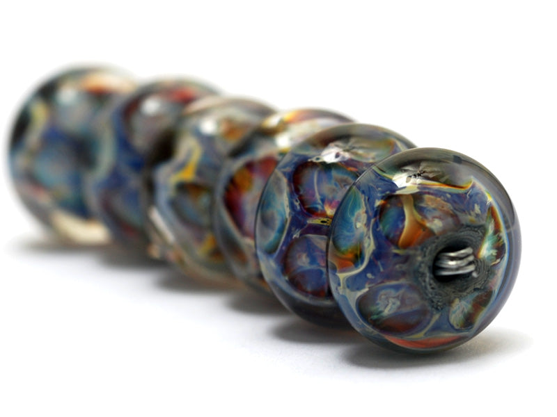 grace lampwork beads artisan handmade glass beads SRA