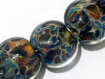 grace lampwork beads artisan handmade glass beads SRA