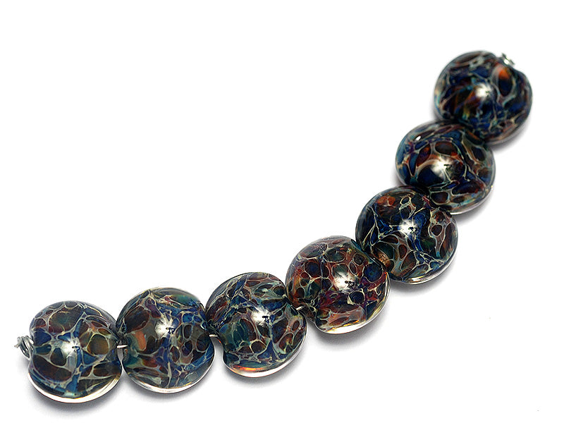 grace lampwork beads artisan handmade glass beads SRA