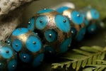 grace lampwork beads artisan handmade glass beads SRA