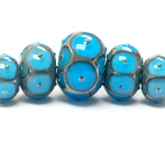grace lampwork beads artisan handmade glass beads SRA