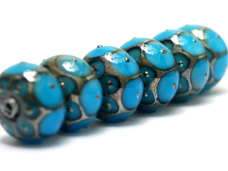 grace lampwork beads artisan handmade glass beads SRA