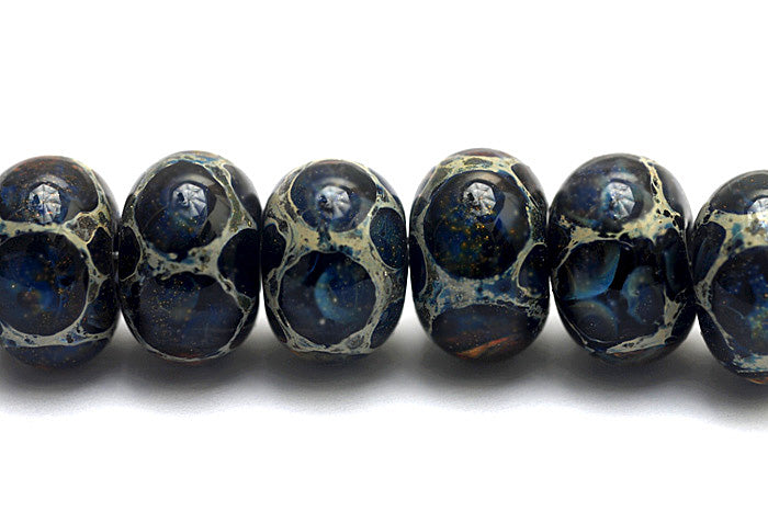 grace lampwork beads artisan handmade glass beads SRA