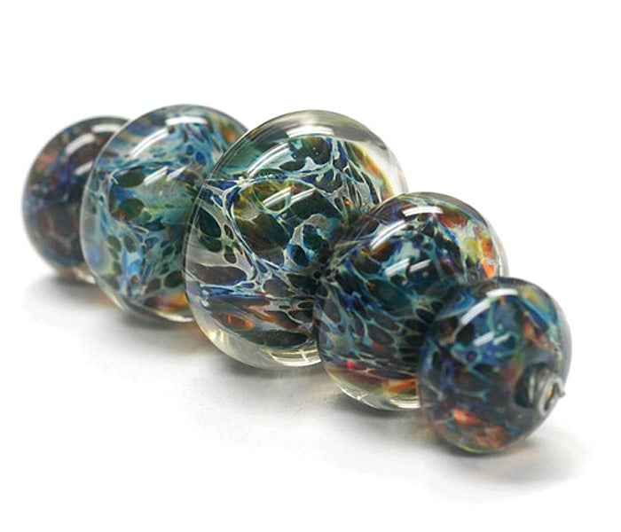 grace lampwork beads artisan handmade glass beads SRA