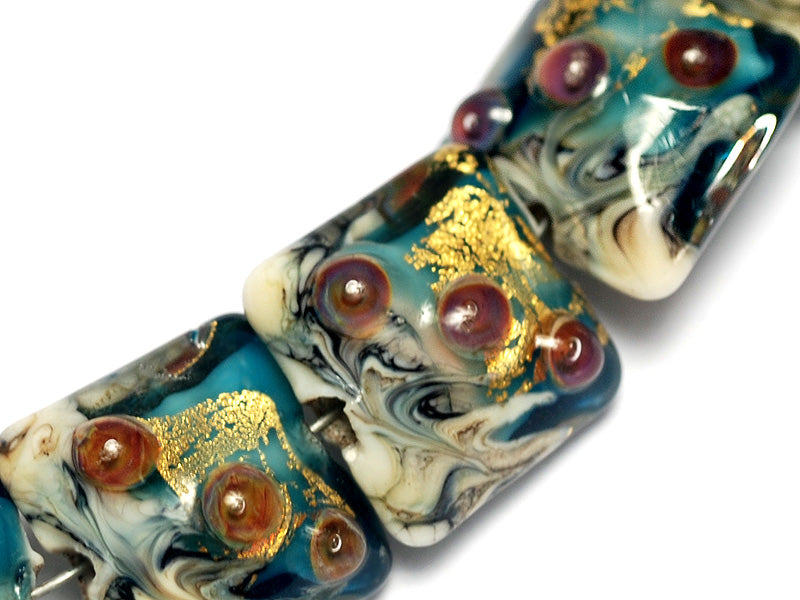10410404 - Seven Teal Treasure II Pillow Beads