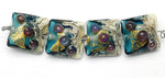 grace lampwork beads artisan handmade glass beads SRA