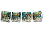 grace lampwork beads artisan handmade glass beads SRA