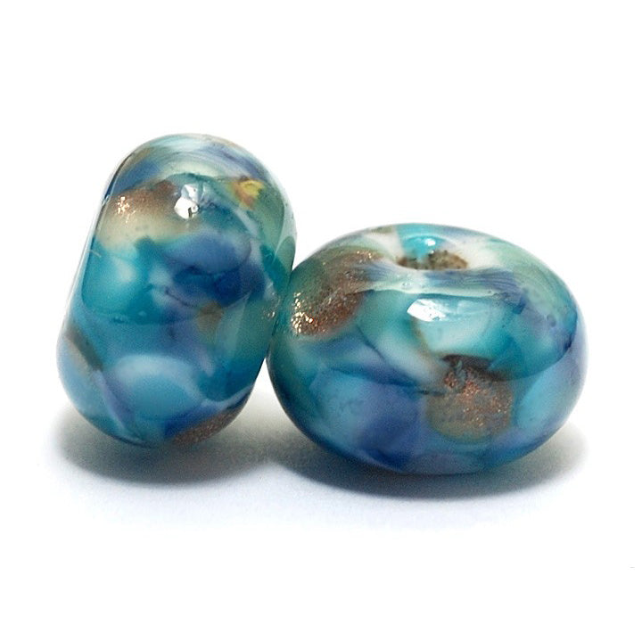 10410701 - Seven Ocean View Rondelle Beads