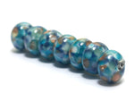 10410701 - Seven Ocean View Rondelle Beads