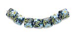 10411204 - Seven Azure's Elegance Pillow Beads