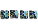 10411214 - Four Azure's Elegance Pillow Beads
