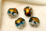 10411512 - Four Romantic Isle Waves Lentil Beads