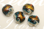 10411512 - Four Romantic Isle Waves Lentil Beads