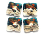 10411514 - Four Romantic Isle Waves Pillow Beads