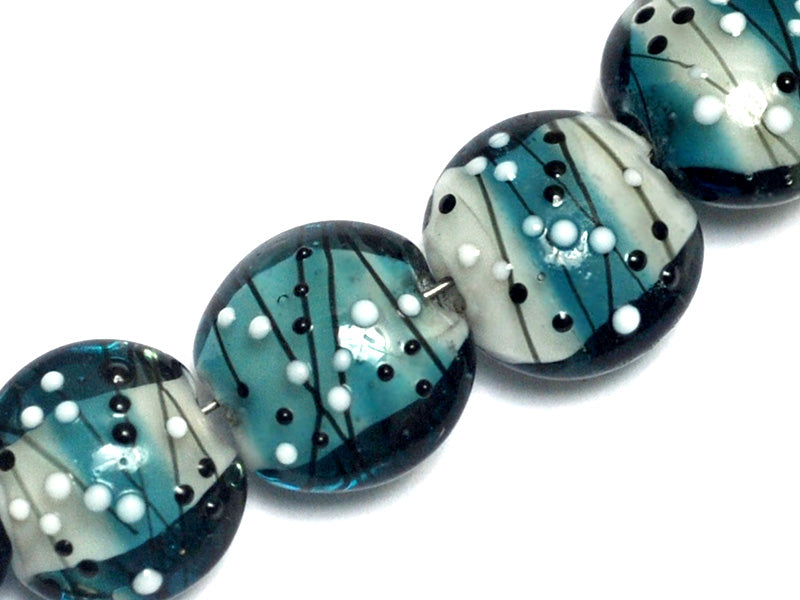 10412502 - Seven Windjammer Party Lentil Beads