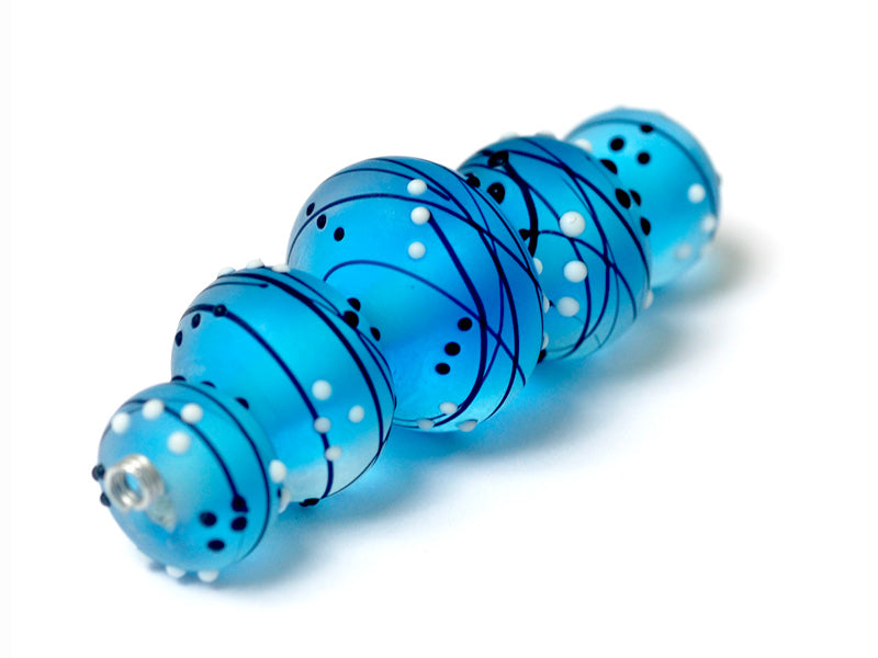 grace lampwork beads artisan handmade glass beads SRA