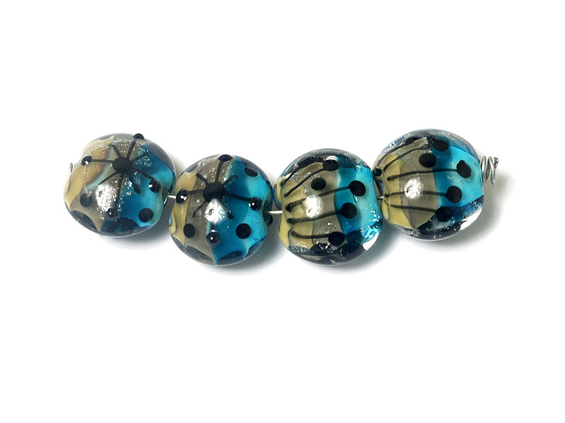 10413112 - Four Ocean Air Lentil Beads