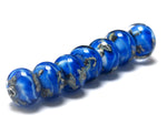10413601 - Seven Sky Blue Treasures Rondelle Beads