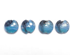 10414612 - Four Bluebell Moonlight Lentil Beads