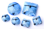 grace lampwork beads artisan handmade glass beads SRA