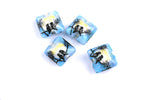 grace lampwork beads artisan handmade glass beads SRA