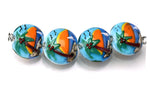 grace lampwork beads artisan handmade glass beads SRA