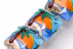 grace lampwork beads artisan handmade glass beads SRA