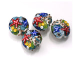 grace lampwork beads artisan handmade glass beads SRA