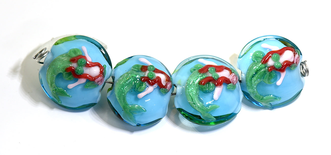 Mermaid Grace Lampwork Beads