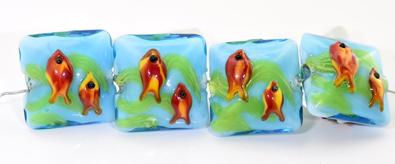 Mermaid Grace Lampwork Beads