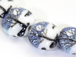grace lampwork beads artisan handmade glass beads SRA