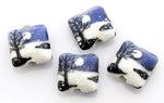 grace lampwork beads artisan handmade glass beads SRA