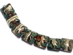 10503604 - Seven Green w/Super Ivory Pillow Beads