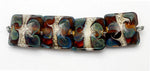 10503614 - Four Green w/Super Ivory Pillow Beads