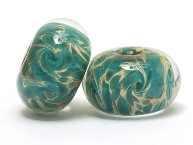 grace lampwork beads artisan handmade glass beads SRA