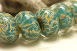 grace lampwork beads artisan handmade glass beads SRA