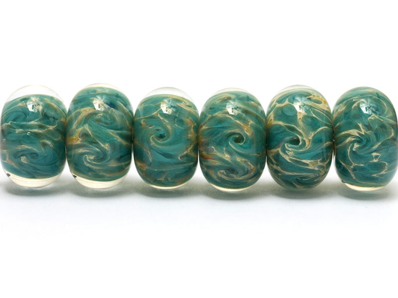 grace lampwork beads artisan handmade glass beads SRA
