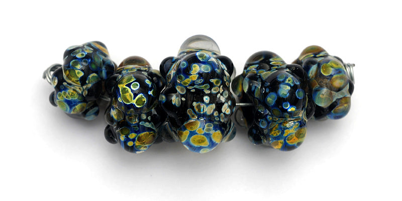grace lampwork beads artisan handmade glass beads SRA